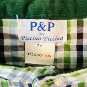 P&P Boys Plaid Shirt Size 7